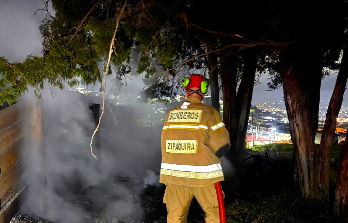 Bomberos alertan sobre el peligro de las quemas no controladas en Zipaquira