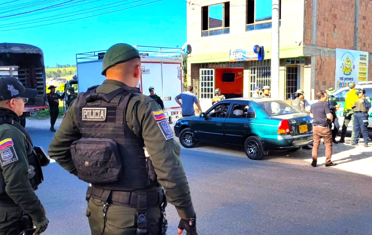 Operativo de seguridad en Tocancipa deja capturas e incautaciones1