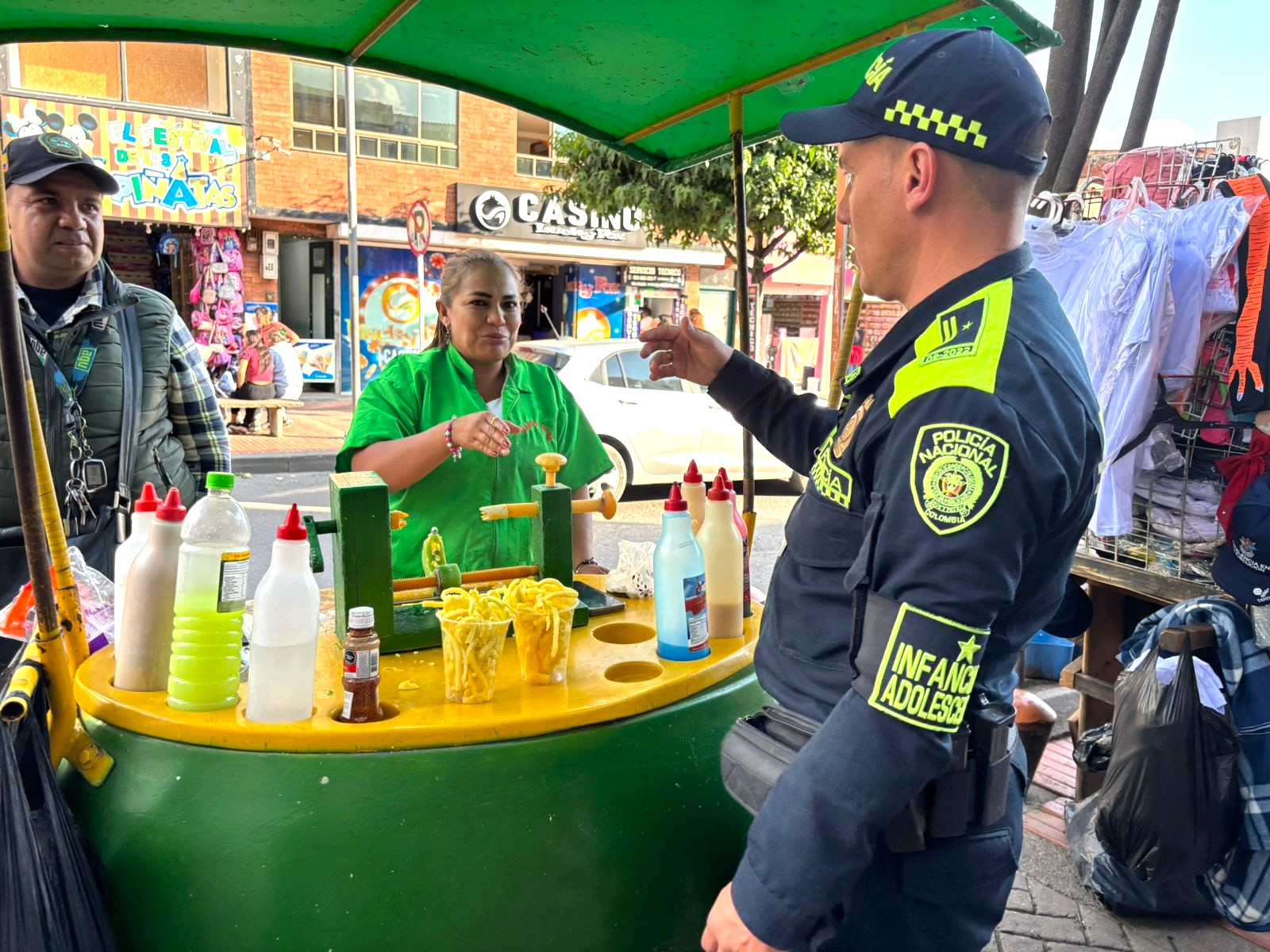 Policia de Infancia y Adolescencia lidero jornada contra el trabajo infantil en Zipaquira2