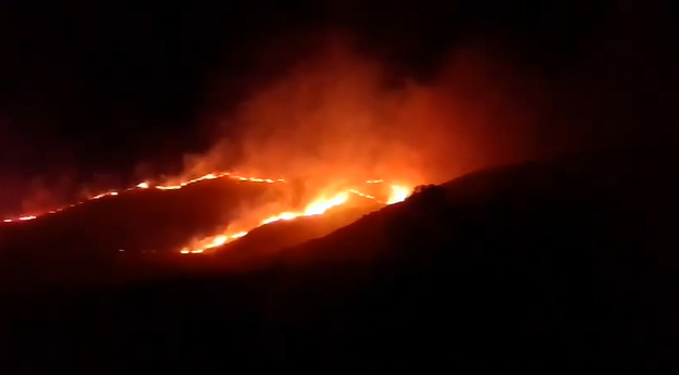 un incendio forestal afecta el Parque Nacional Natural Chingaza una de las principales areas protegidas de Colombia