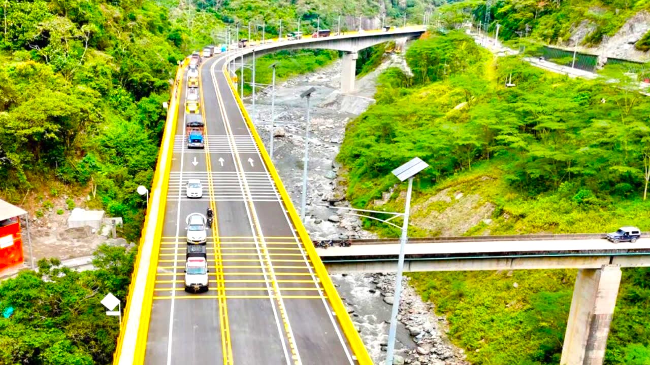 Invias pone en marcha el nuevo viaducto del km 58 en la via al Llano1