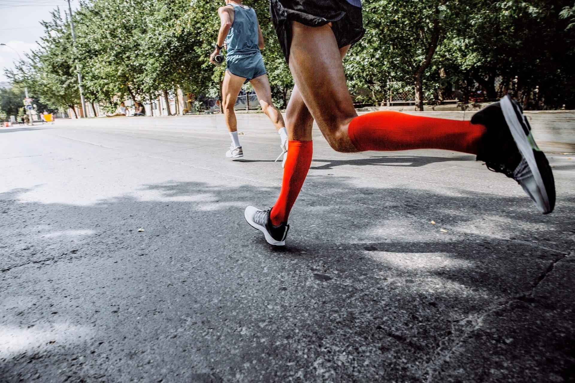 male athlete running in compression socks 2025 02 10 13 31 18 utc