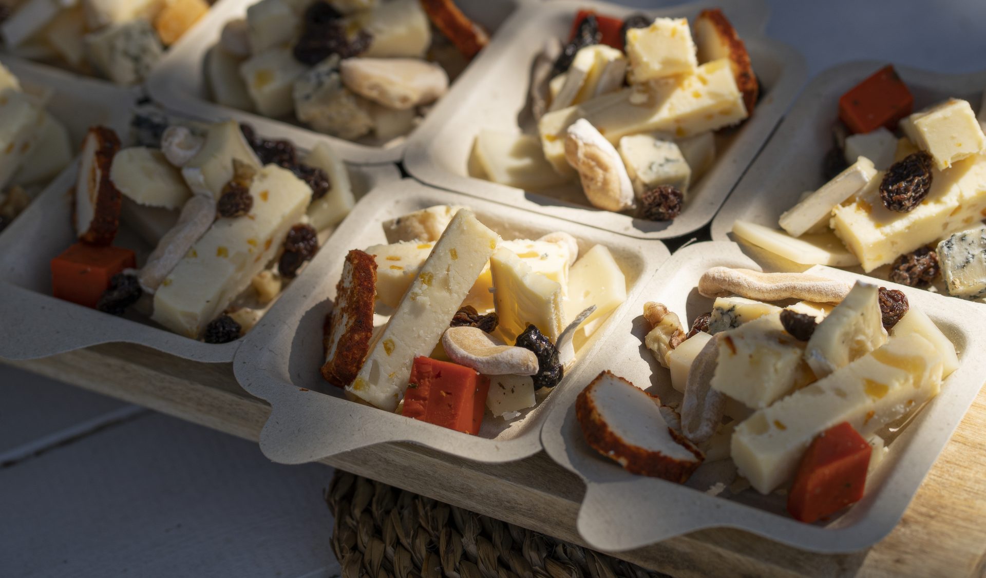 appetizer of assorted cheeses and nuts in individu 2024 11 26 04 30 56 utc