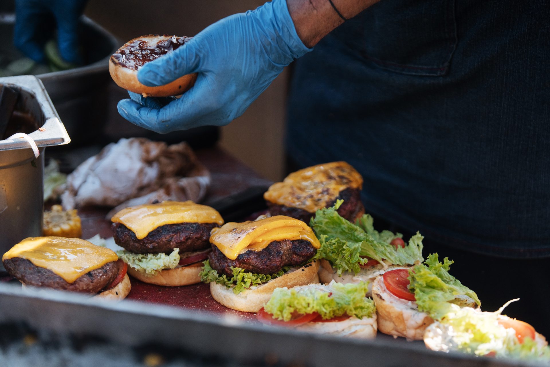 crop chef making burgers at counter 2023 11 27 05 30 51 utc