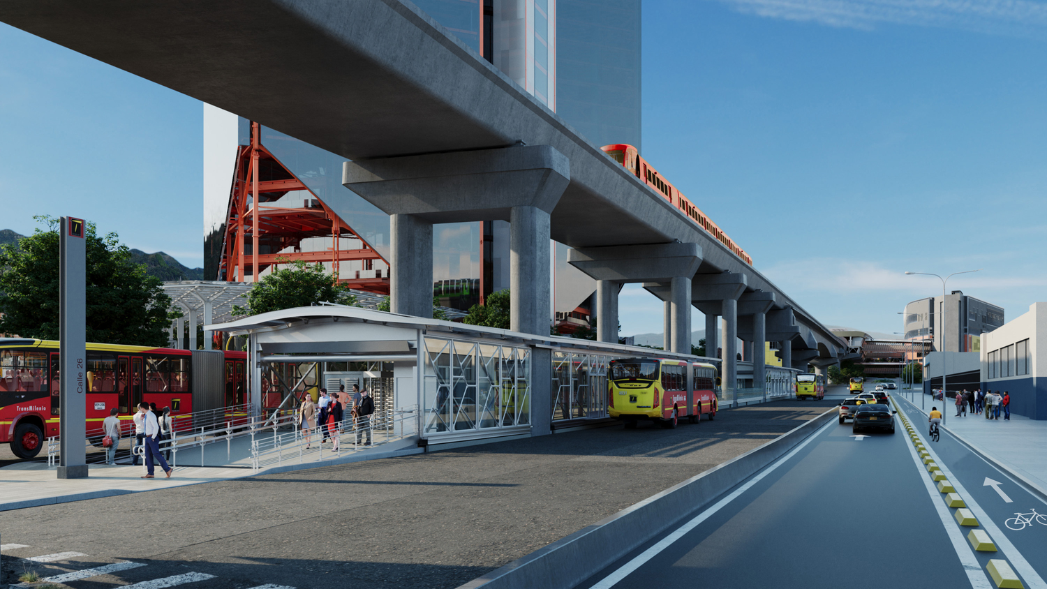nuevo render calle 26 rojo 0