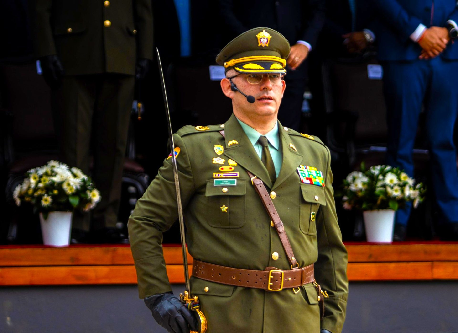 El coronel Juan Andres Gomez asume el mando policial en Soacha1