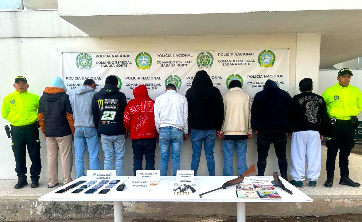 Golpe contundente a La Dinastia Desarticulan peligrosa banda criminal en Zipaquira