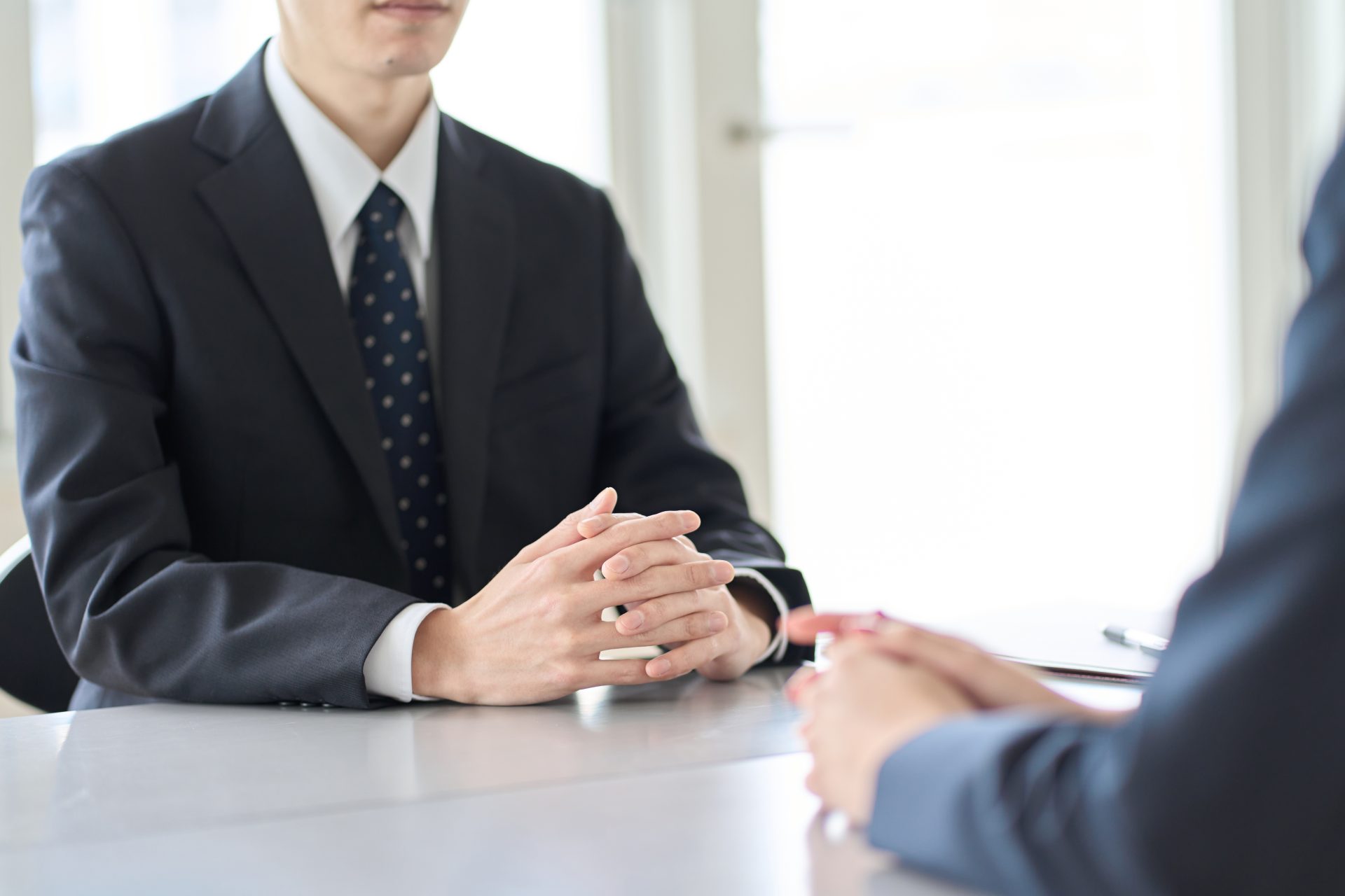 a man in a managerial position interviewing an emp 2025 03 18 15 14 50 utc