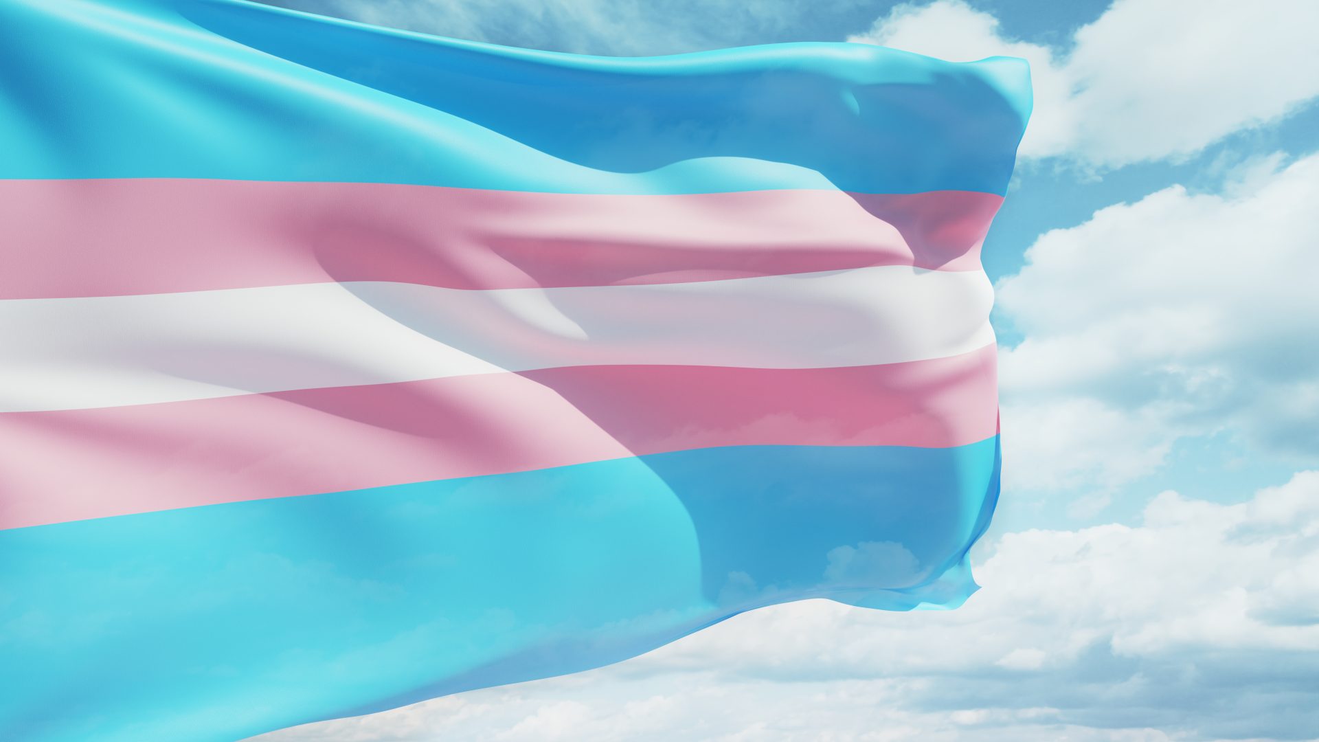 transgender flag waving in the wind against a clou 2025 01 29 02 16 10 utc