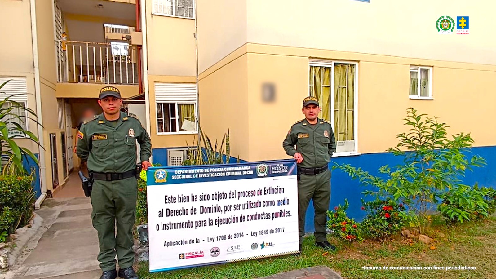 Narcohotel embargado en Viota2
