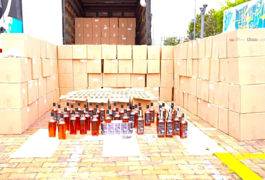 Mas de 133.000 millones en contrabando de licor y cigarrillos fueron incautados en Colombia en 20241