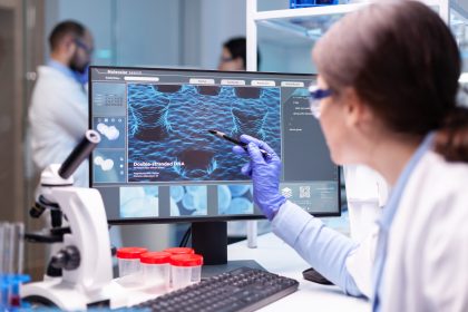 professional biochemist analysing a medical experi 2025 02 19 16 26 33 utc