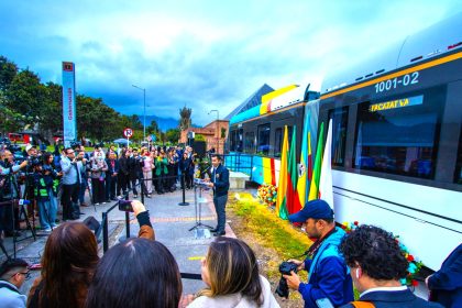 Cundinamarca se sube al tren del futuro arranca oficialmente el Regiotram de Occidente1