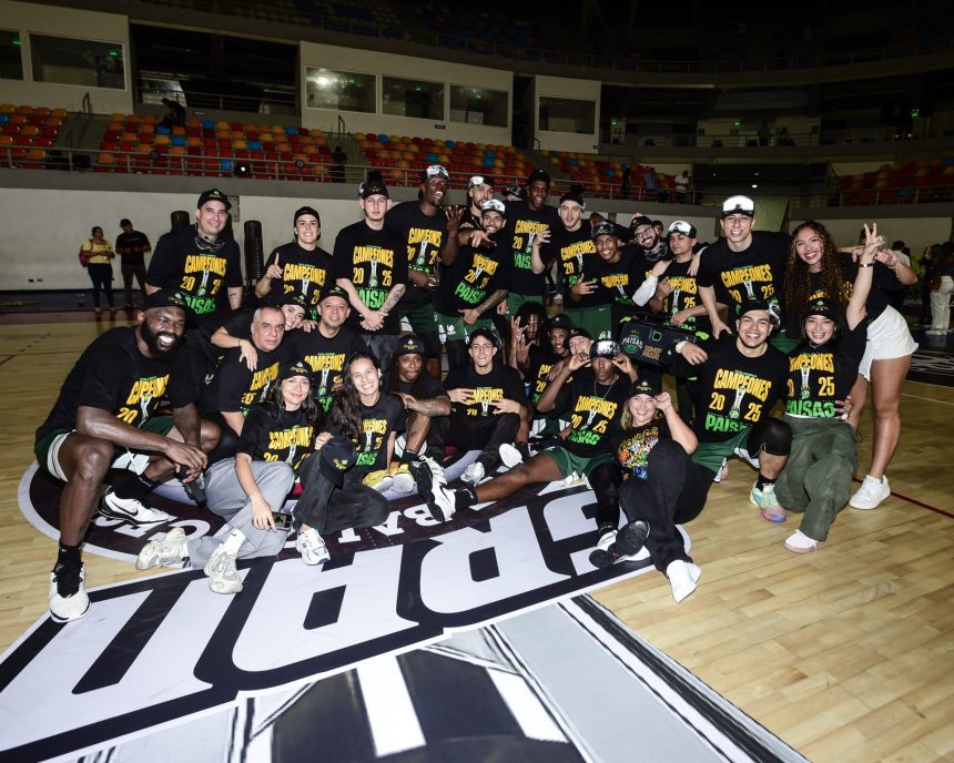 Paisas Medellín, campeones del baloncesto colombiano por primera vez