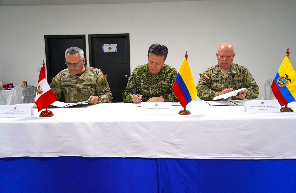 Colombia Ecuador y Peru blindan la triple frontera contra el crimen organizado2