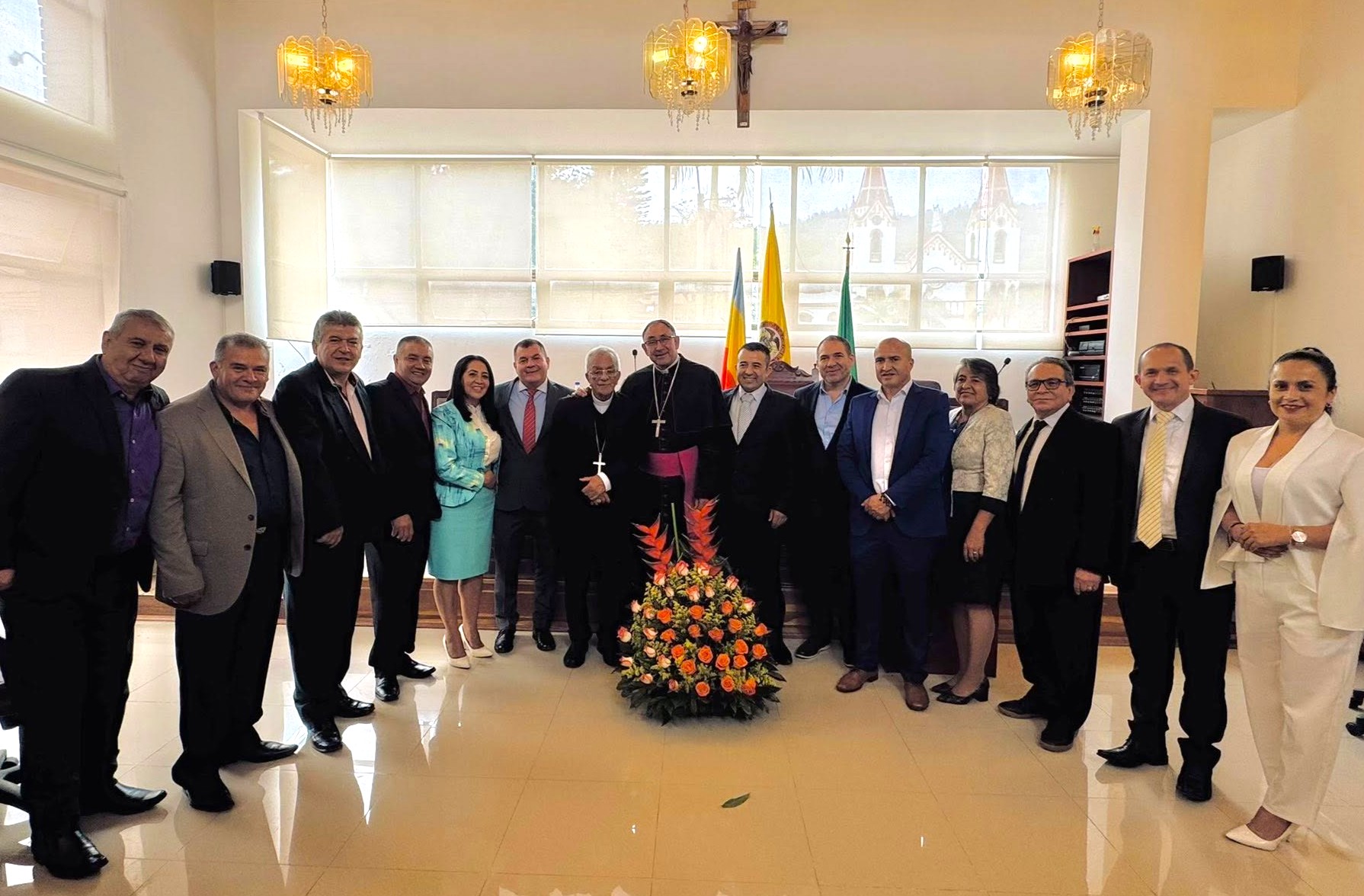 Gacheta se une en fervoroso homenaje a su hijo ilustre monsenor Jorge Enrique Malpica 1