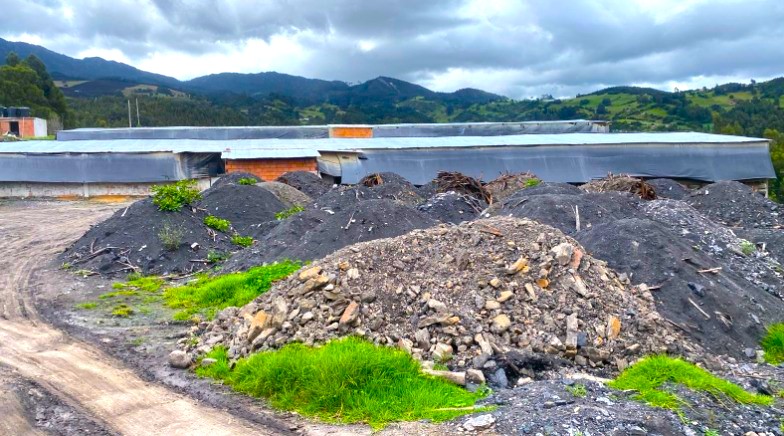 Lugar intervenido por la Autoridad Ambiental Regional.