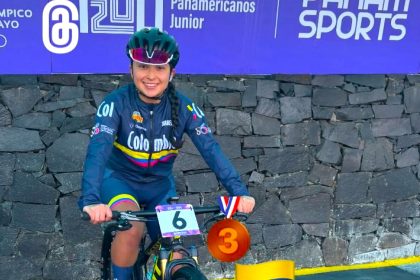 Maria Jose Salamanca le da bronce a Colombia en MTB Panamericanos Junior 20251