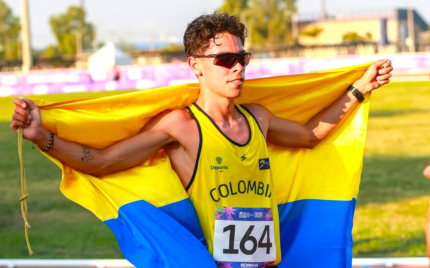 Pedro Marin atleta de Choconta gana doble oro en Suramerica y clasifica a los Juegos Panamericanos 1