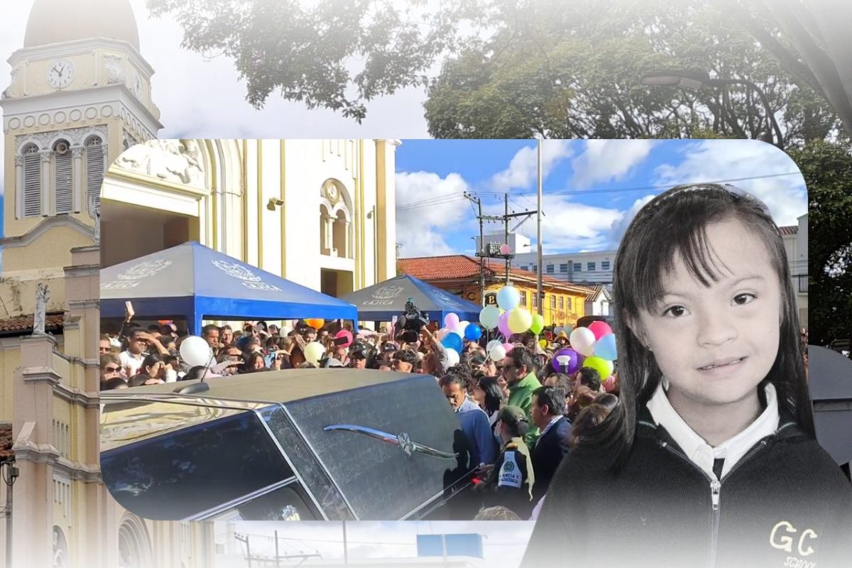 Valeria princesa de mil colores el conmovedor mensaje de su padre que estremecio a Cajica