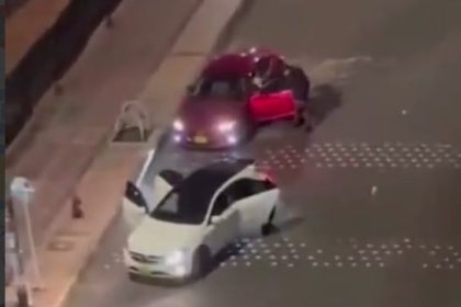 Violento hurto de vehiculo en Bogota quedo grabado en video