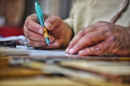 senior diverse male artisan designs by hand his wo 2025 03 08 15 01 33 utc