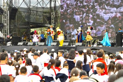 Festival de la Colombianidad en Tocancipa arranco con alegria y magia Disney1