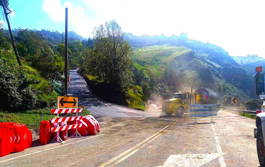 Obras urgentes en el km 18 de Bogota–Villavicencio buscan restablecer movilidad y seguridad1
