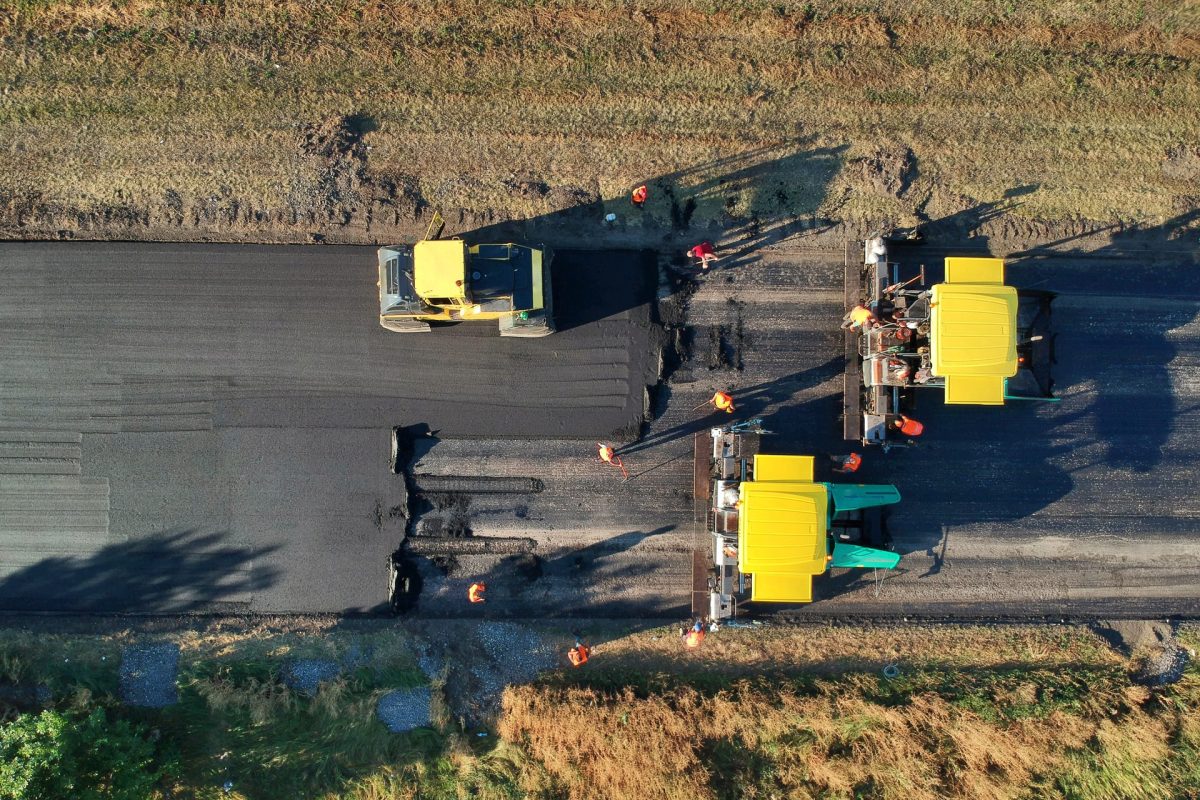 aerial view on the new asphalt road under construc 2025 04 02 17 52 59 utc