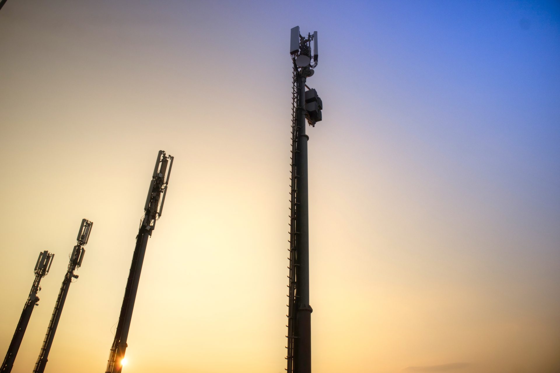 antenna for mobile telephony seen against the ligh 2025 02 12 22 34 19 utc