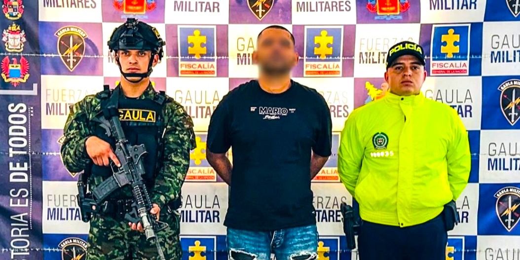 Alias ‘Rojo el cabecilla del Clan del Golfo cayo en Yacopi Cundinamarca2