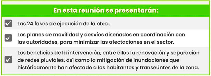 EPZ inicia jornadas de socializacion sobre la obra pluvial de la Calle 8 en Zipaquira4