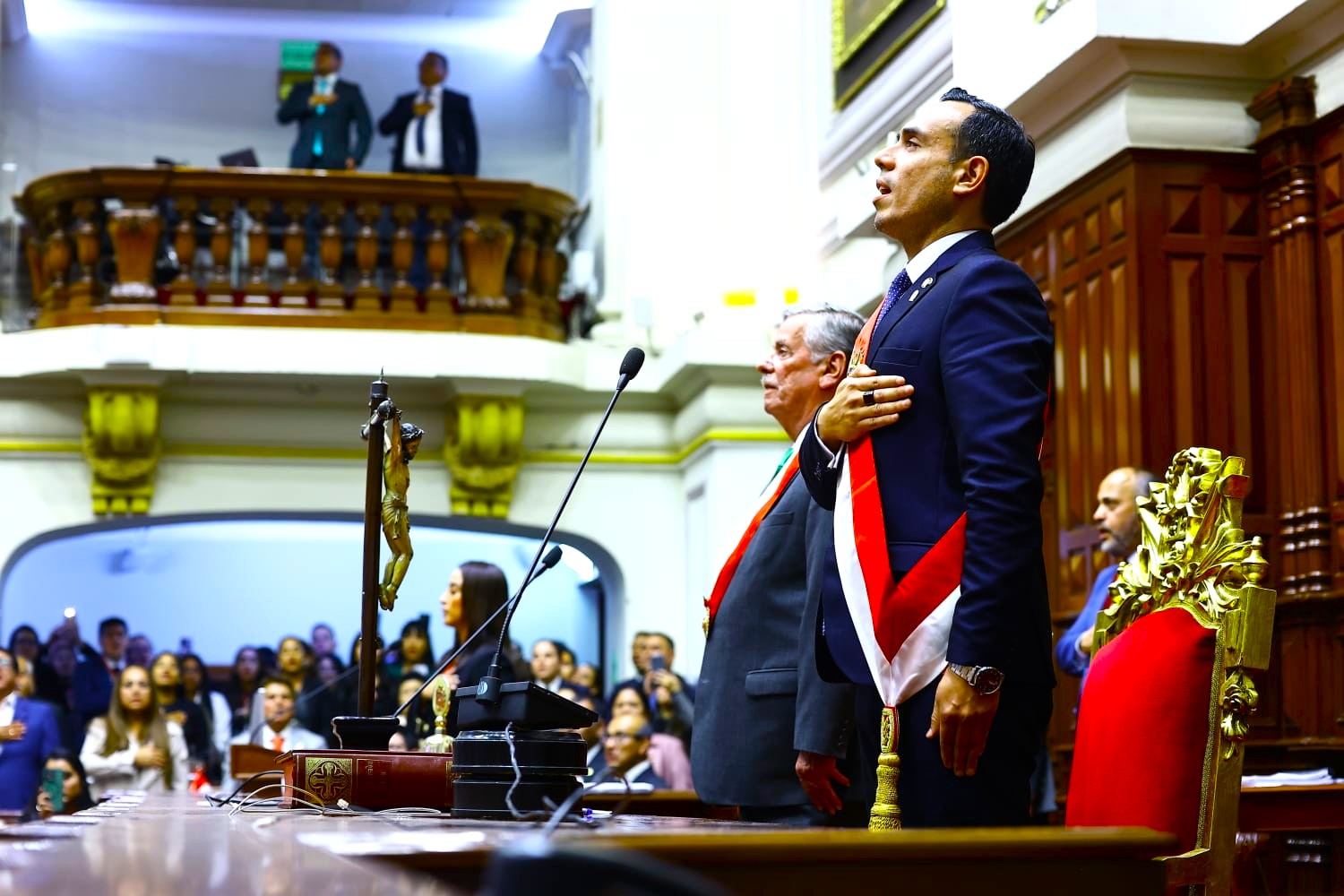Jose Jeri Ore asume la Presidencia del Peru tras la destitucion de Dina Boluarte1