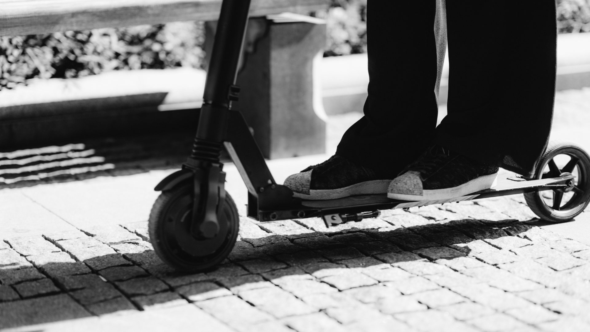 close up image of woman on electric scooter in the 2024 10 18 09 35 40 utc