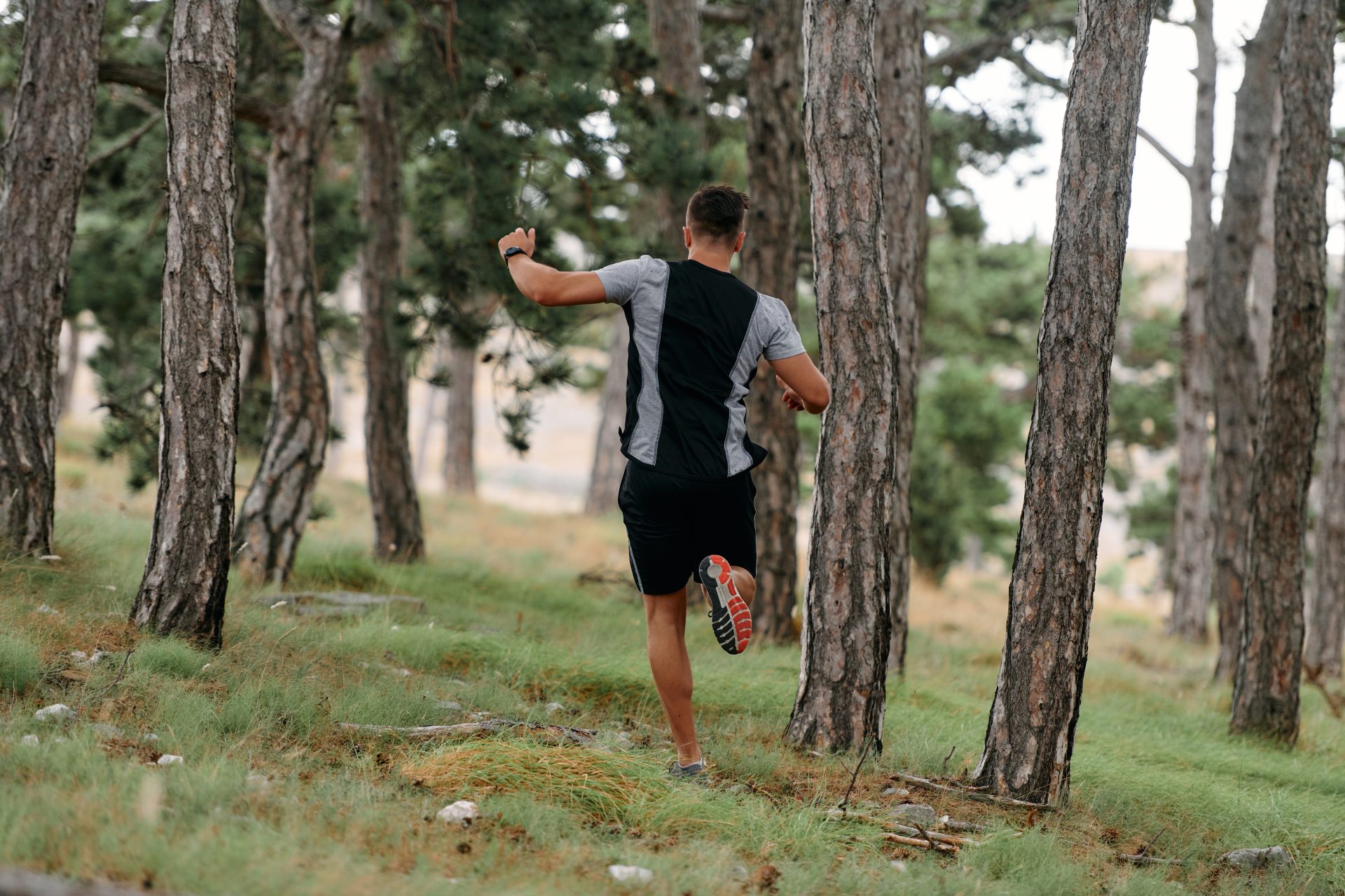 determined man conquering forest obstacles with gr 2025 01 15 16 10 28 utc