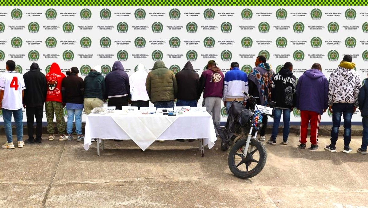 Caen Los de la Roca y se frena una red que movia droga en Suesca Sesquile Choconta y Guatavita1