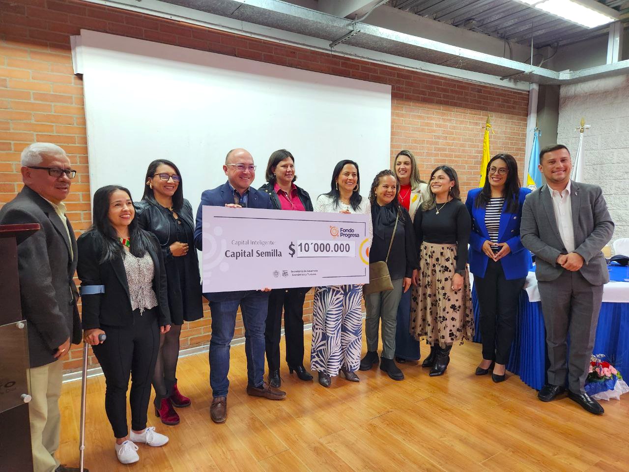 Zipaquira impulsa su ecosistema emprendedor con la entrega de 654 millones del Fondo Progresa 20251