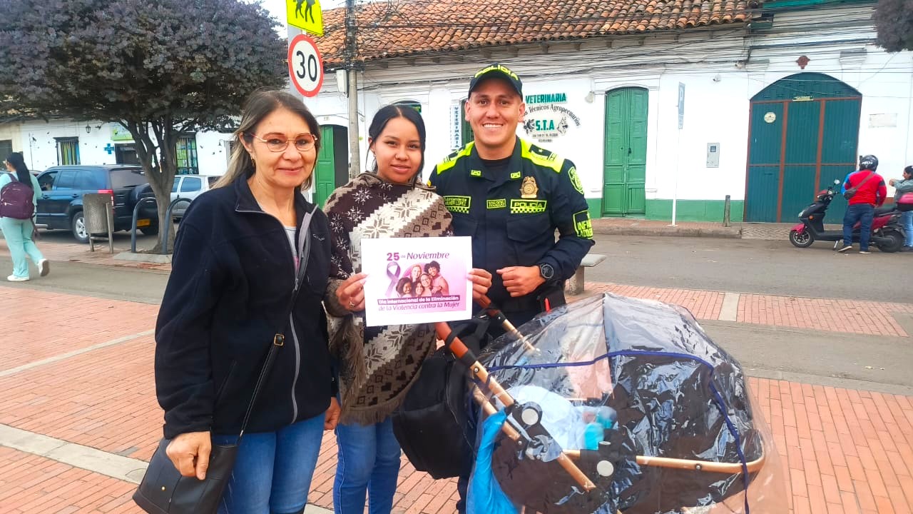Zipaquira prende alertas accion de la Policia contra la violencia de genero moviliza a la comunidad1