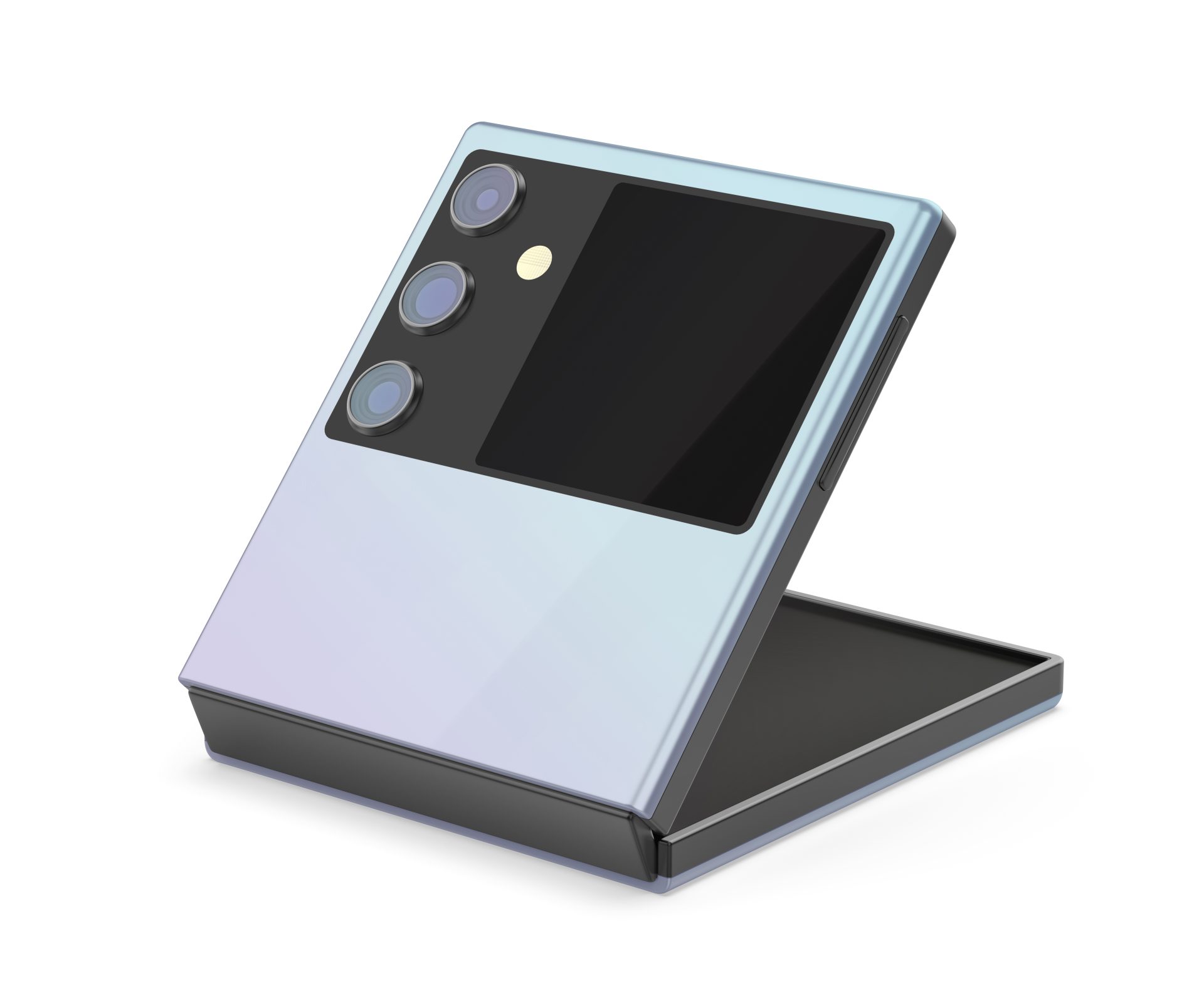 foldable smartphone on white background 2025 01 07 04 09 46 utc