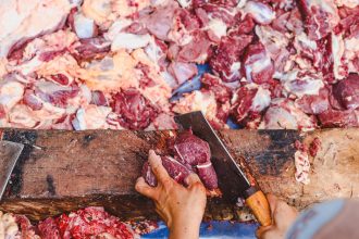 butcher hand cutting meat 2025 01 28 01 23 12 utc