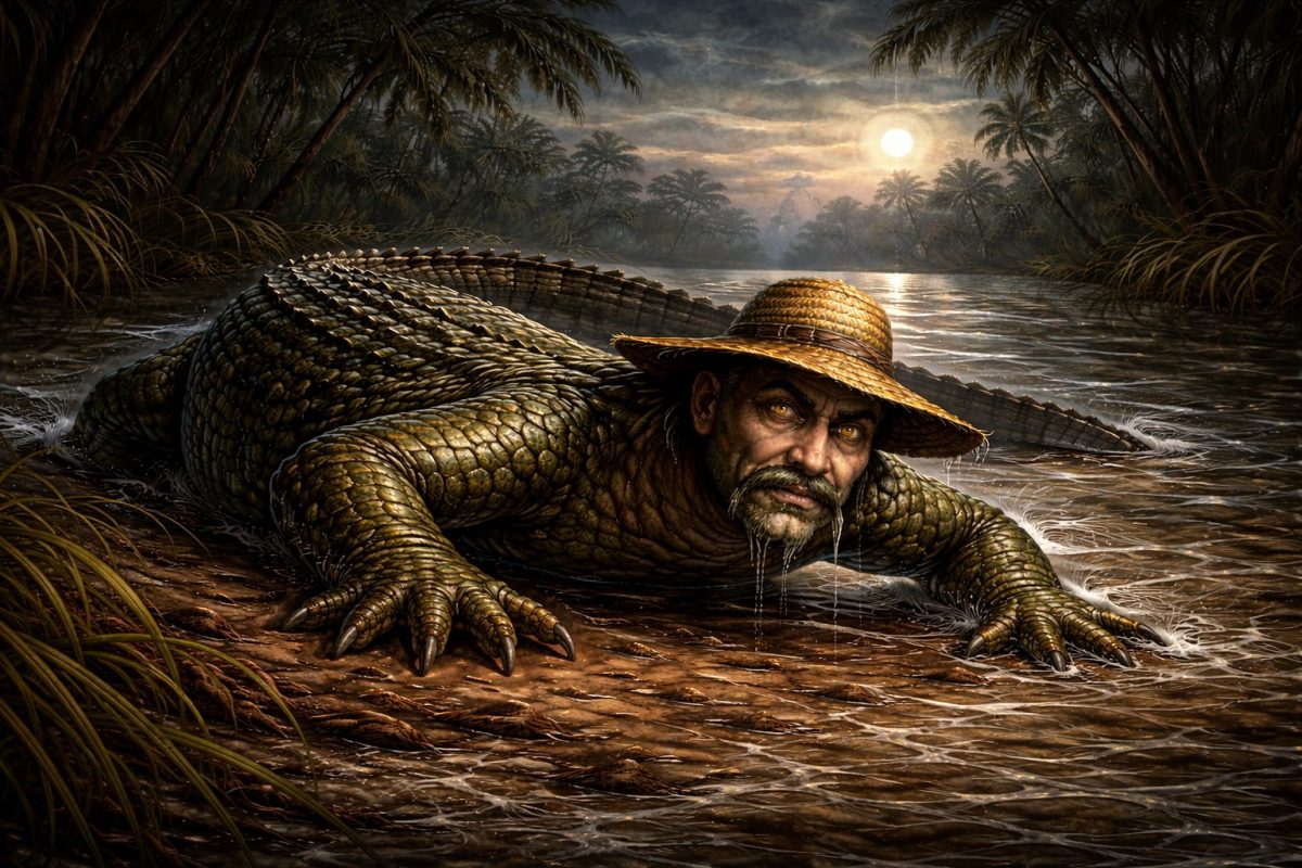 La impactante historia del Hombre Caiman en la poblacion de Plato Magdalena1