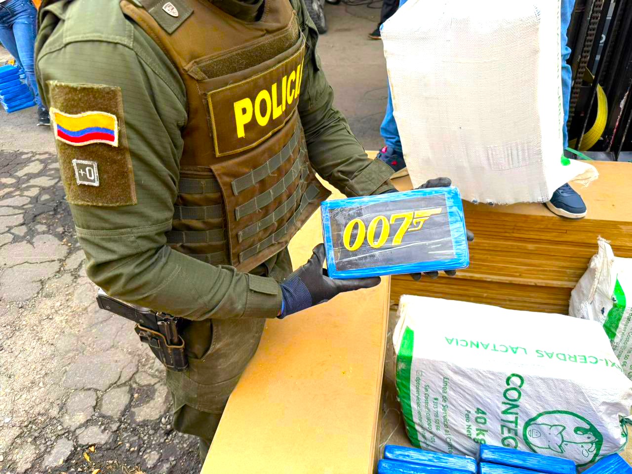 Un operativo en Silvania logra la incautacion de 300 kilos de cocaina provenientes de otra region2