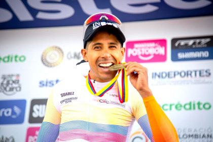 Brandon Rivera domina la contrarreloj en Zipaquira y se queda con el oro nacional1