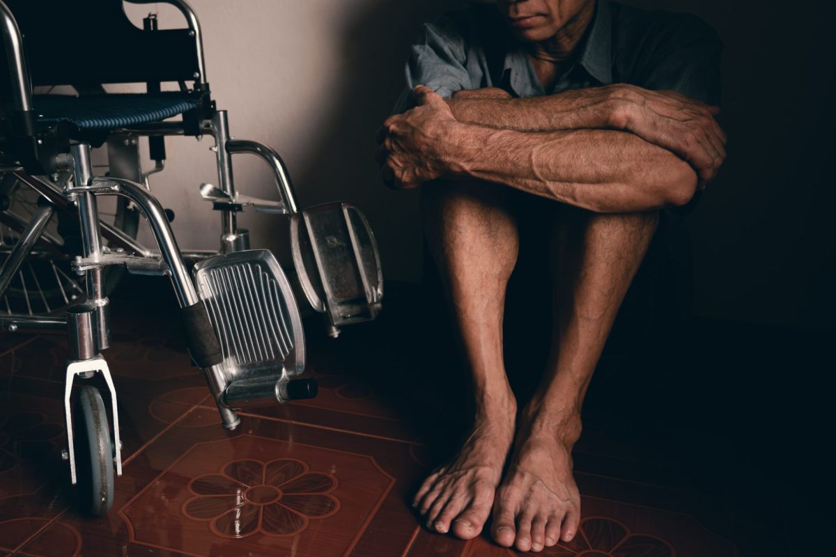 lonely disabled man and wheelchair in the house 2026 01 07 00 26 54 utc