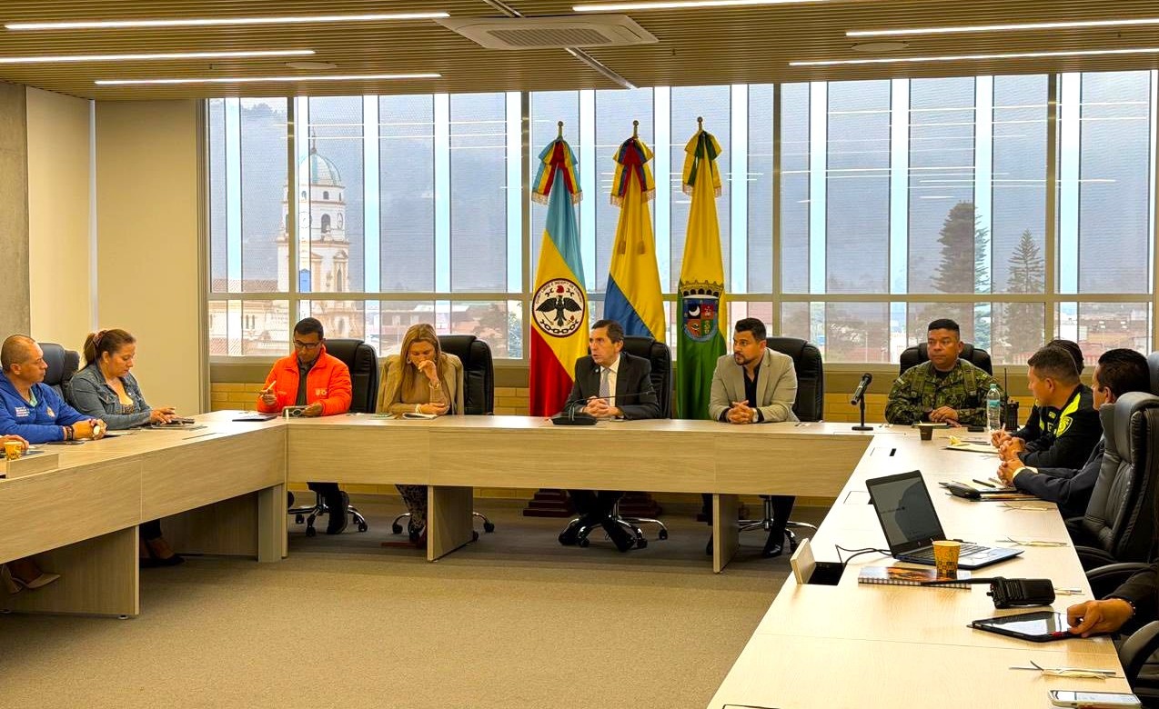 Fiscalia municipios y autoridades de Sabana Centro articulan nueva estrategia de seguridad regional