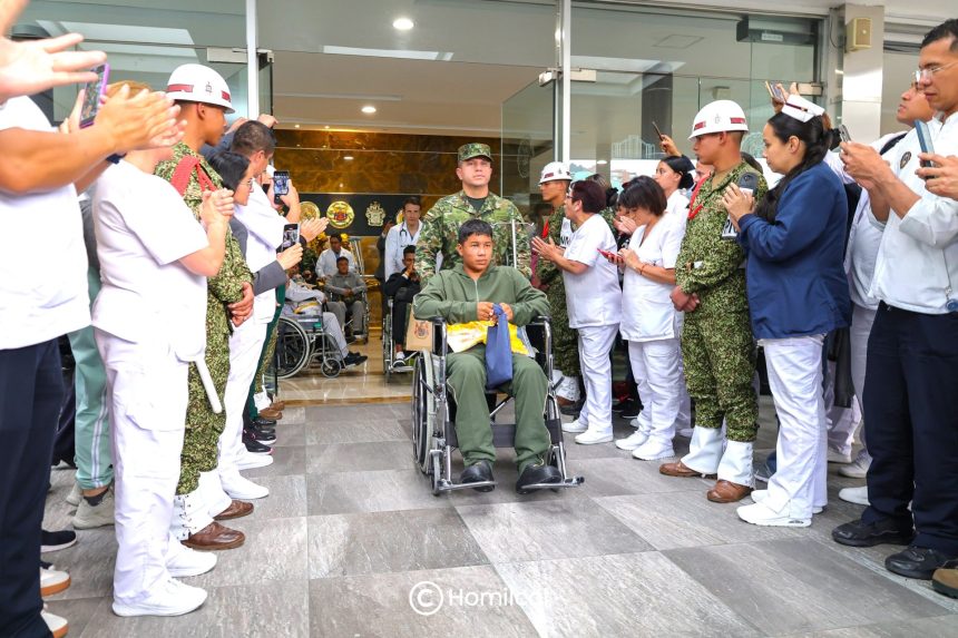 Hospital Militar da de alta a 15 sobrevivientes del Hercules tras accidente en Putumayo1
