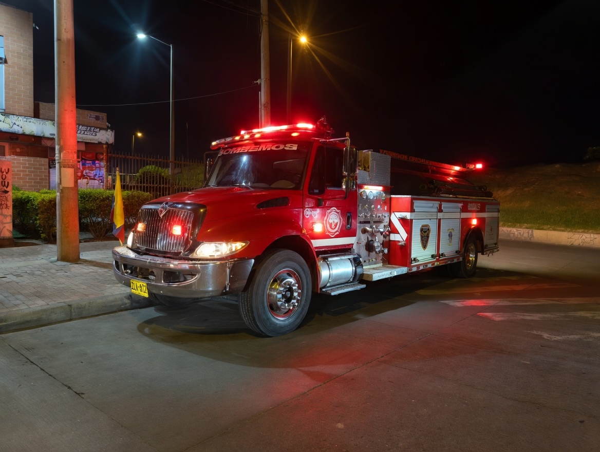 Presuntas fallas en vehiculos de Bomberos de Soacha afectarian emergencias