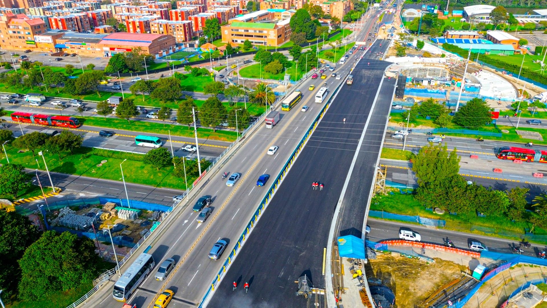 Puente de la calle 153 con Autopista Norte llega al 778 y Bogota alista su apertura 2