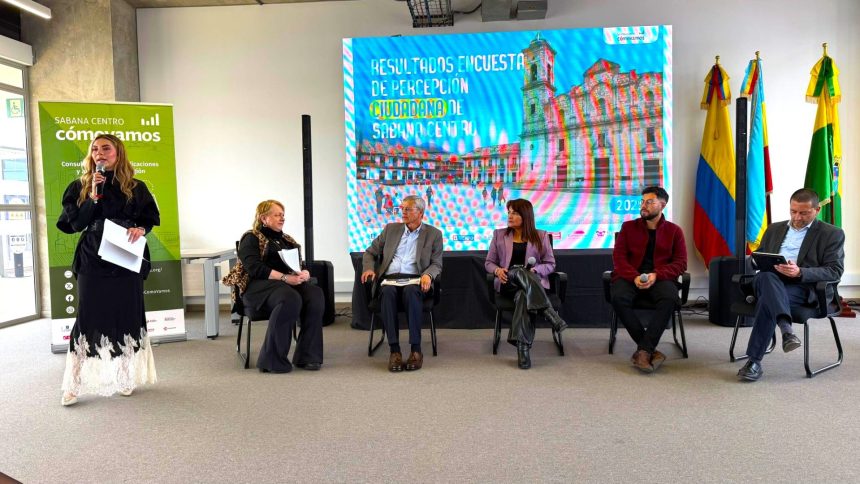 Sabana Centro Como Vamos presento los resultados de la Encuesta de Percepcion Ciudadana 2025