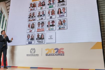 Se definio el tarjeton presidencial 2026 el orden de los candidatos y sus formulas rumbo a la primera vuelta